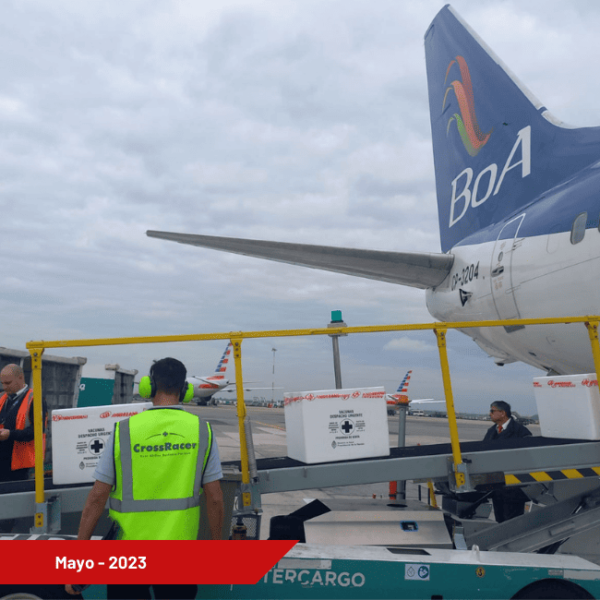 Traslado de vacunas a La Paz junto al…